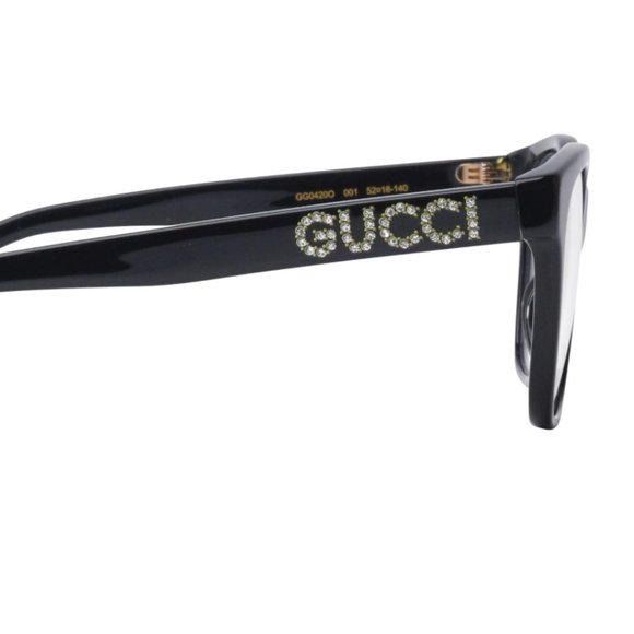 GUCCI CRYSTAL GLASSES W/ CASE + CARDS! - Picture 1 of 4